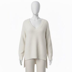 Urban Outfitters V-Neck Cream Sweater